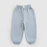 Organik Pamuklu Mavi Bebek Takımı