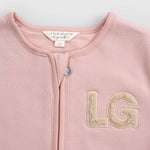 Organik Pamuklu Bebek Ceketi Pembe