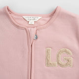 Organik Pamuklu Bebek Ceketi Pembe