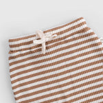 Organik Pamuklu  Kaşkorse  Modal Kahve Bebek Takımı