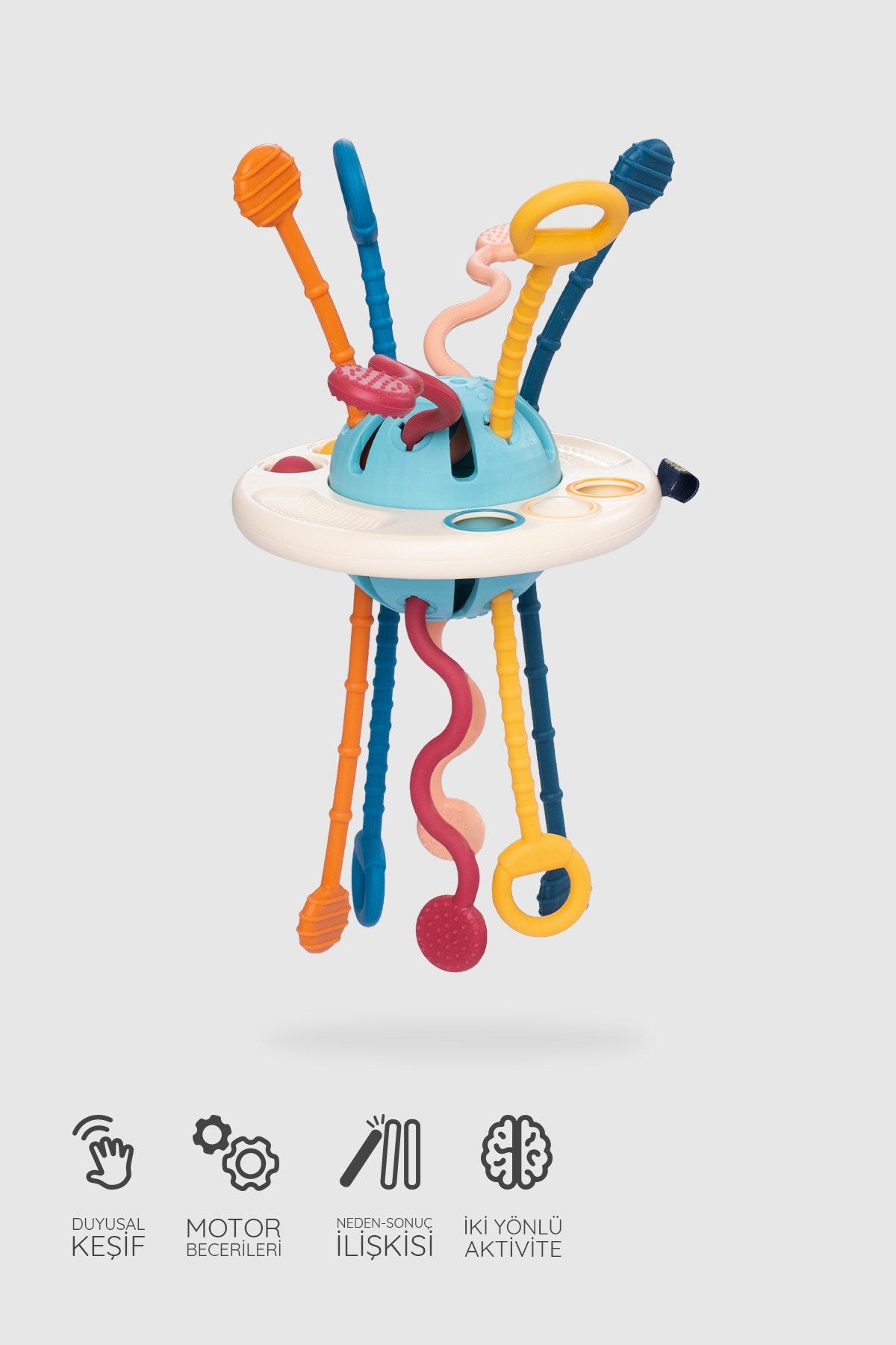 Silikon Eğitici Oyuncak UFO