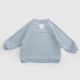 Organik Pamuklu Mavi Bebek Takımı