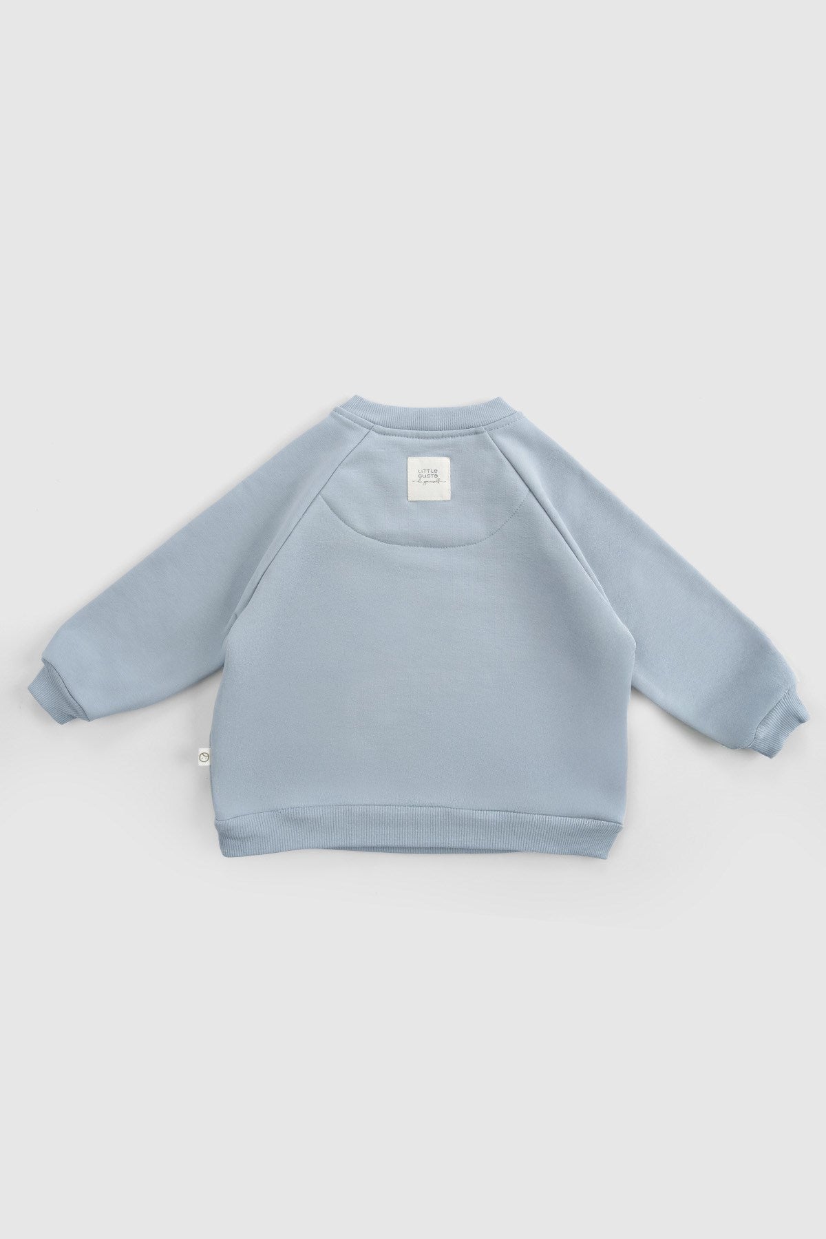 Organik Pamuklu Mavi Bebek Takımı