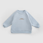 Organik Pamuklu Mavi Bebek Takımı