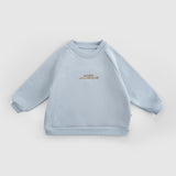 Organik Pamuklu Mavi Bebek Takımı