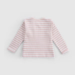 Organik Pamuklu Kaşkorse Modal Pembe Bebek Takımı