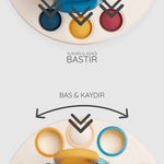 Silikon Eğitici Oyuncak UFO