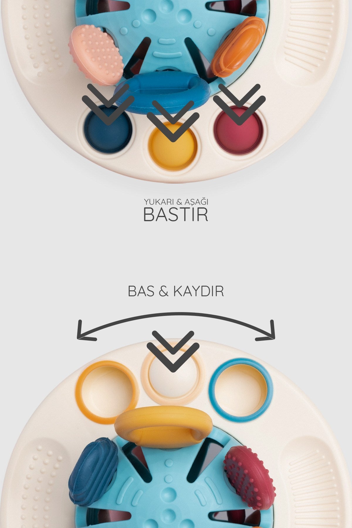 Silikon Eğitici Oyuncak UFO