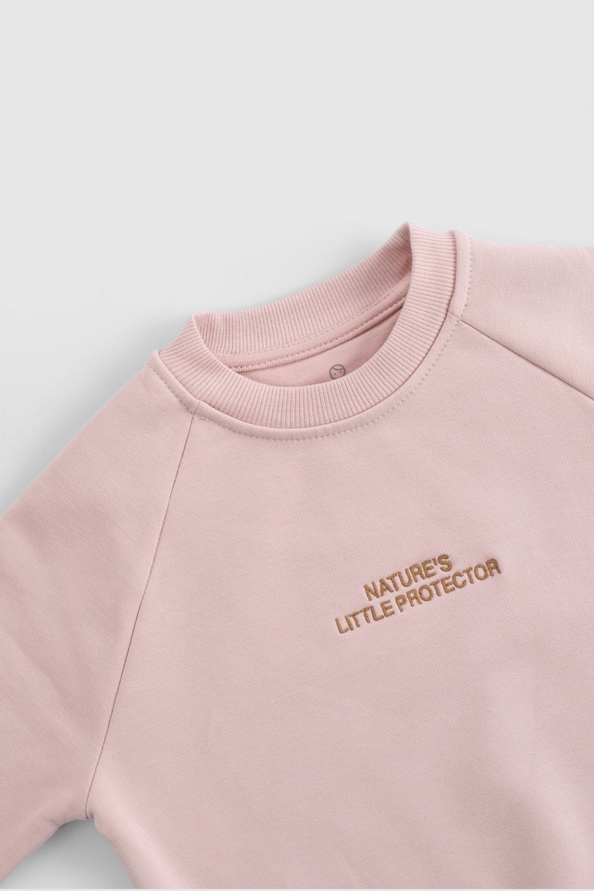 Organik Pamuklu Pembe Bebek Takımı