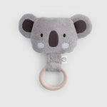 Ahşap Saplı Gri Çıngıraklı Diş Kaşıyıcı Koala