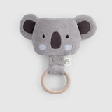 Ahşap Saplı Gri Çıngıraklı Diş Kaşıyıcı Koala