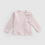 Organik Pamuklu Kaşkorse Modal Pembe Bebek Takımı