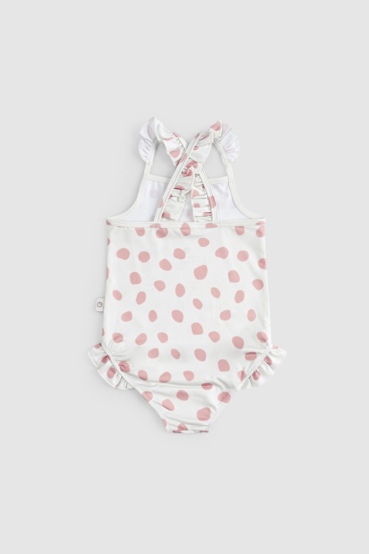 Askılı UV Korumalı Pembe Cosmos Bebek Mayo - Little Gusto -