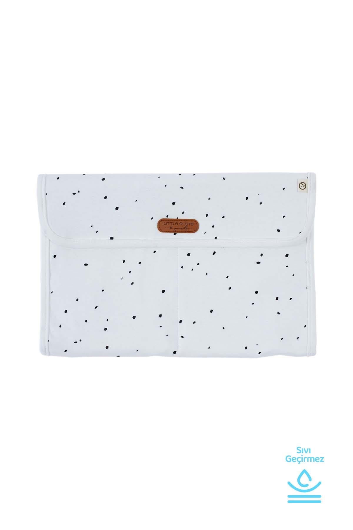 Bebek Bakım Çantası Organizer Cosmos Beyaz - Little Gusto - Bebek Organizer Çanta