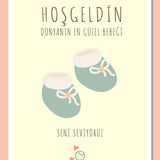 Hoşgeldin Hediye Kartı Patik - Little Gusto - Hediye Kartı