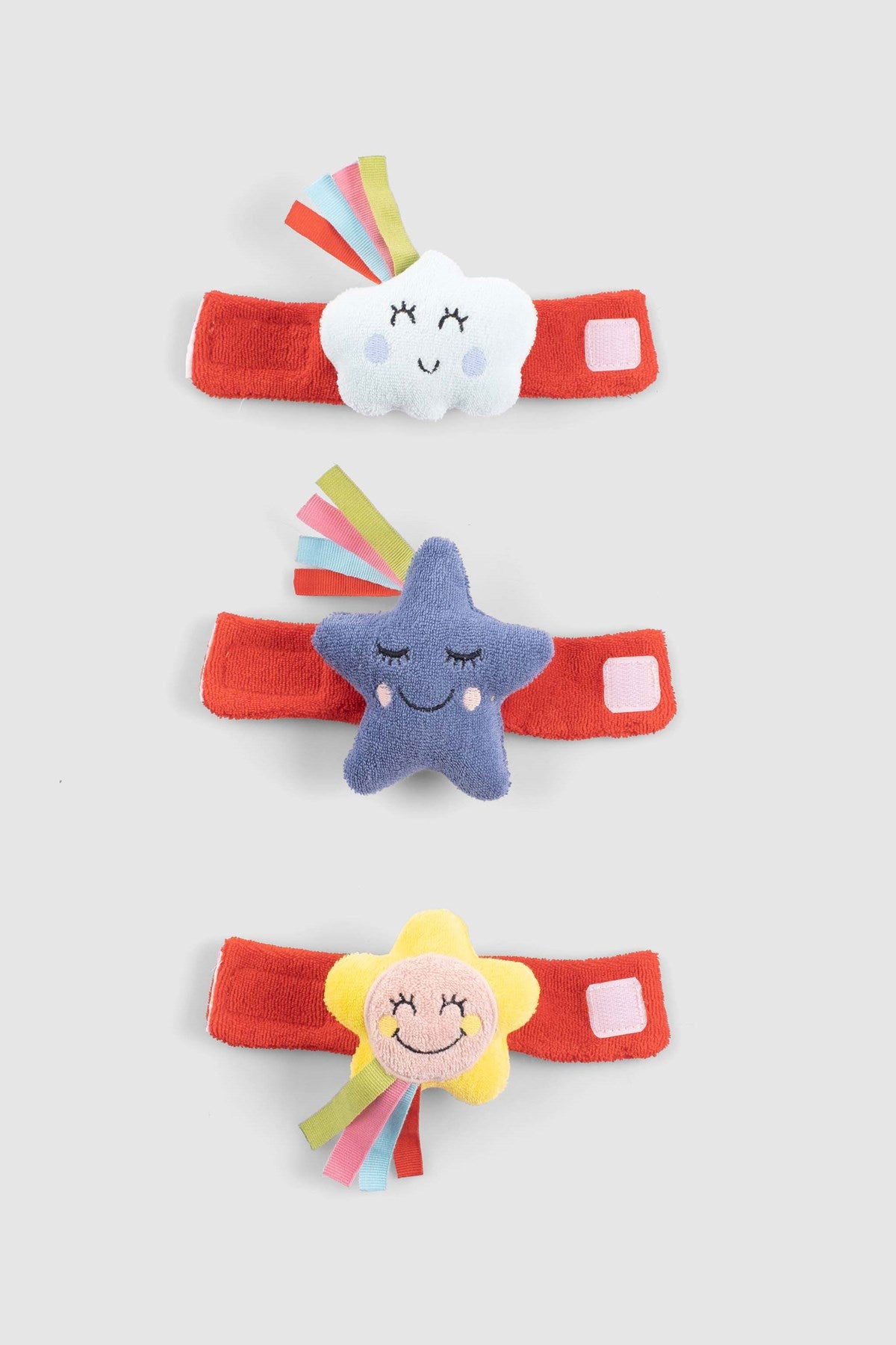 Organik Pamuklu Çıngıraklı Bileklik Seti - Little Gusto - Oyuncak