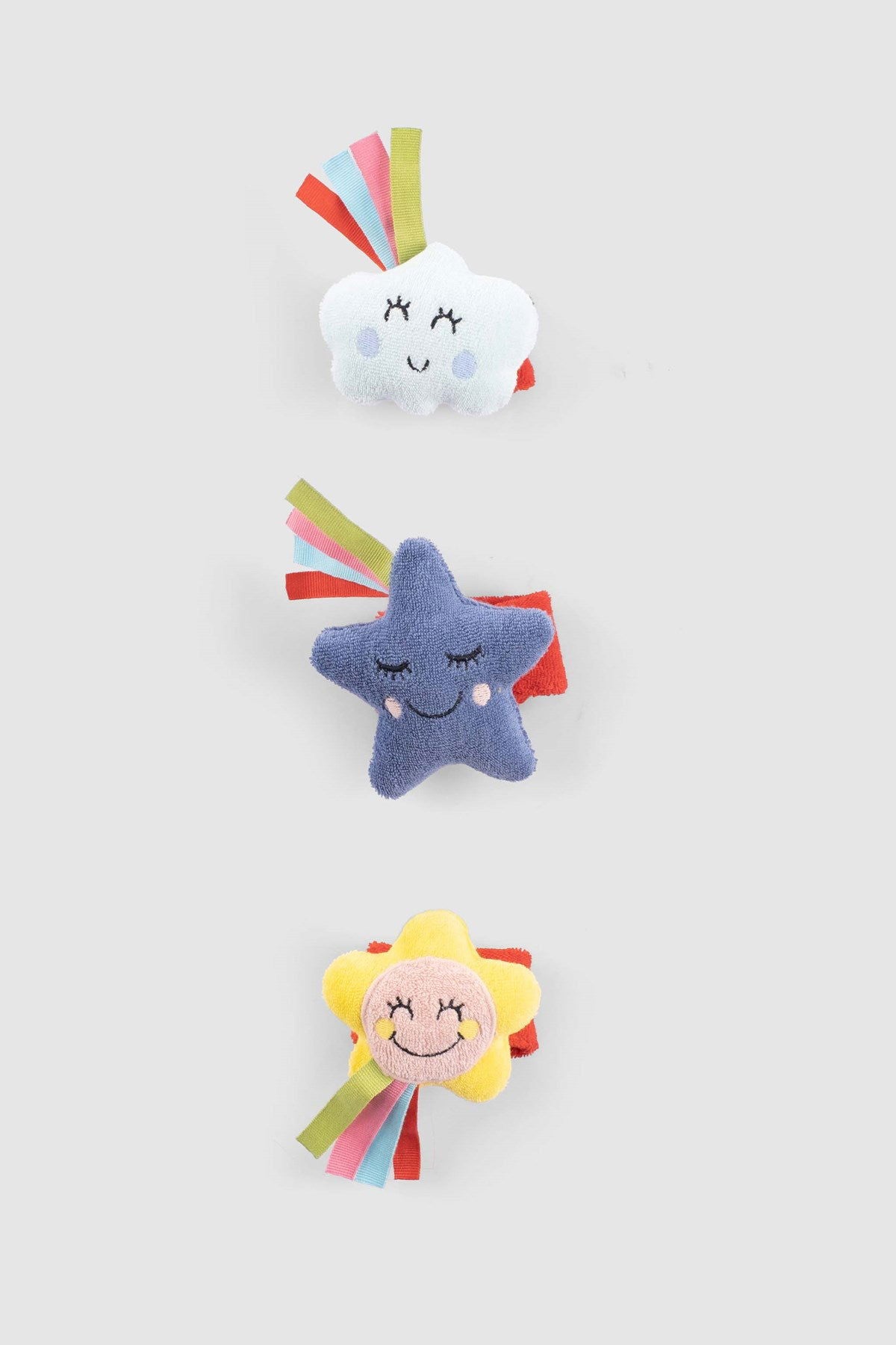 Organik Pamuklu Çıngıraklı Bileklik Seti - Little Gusto -