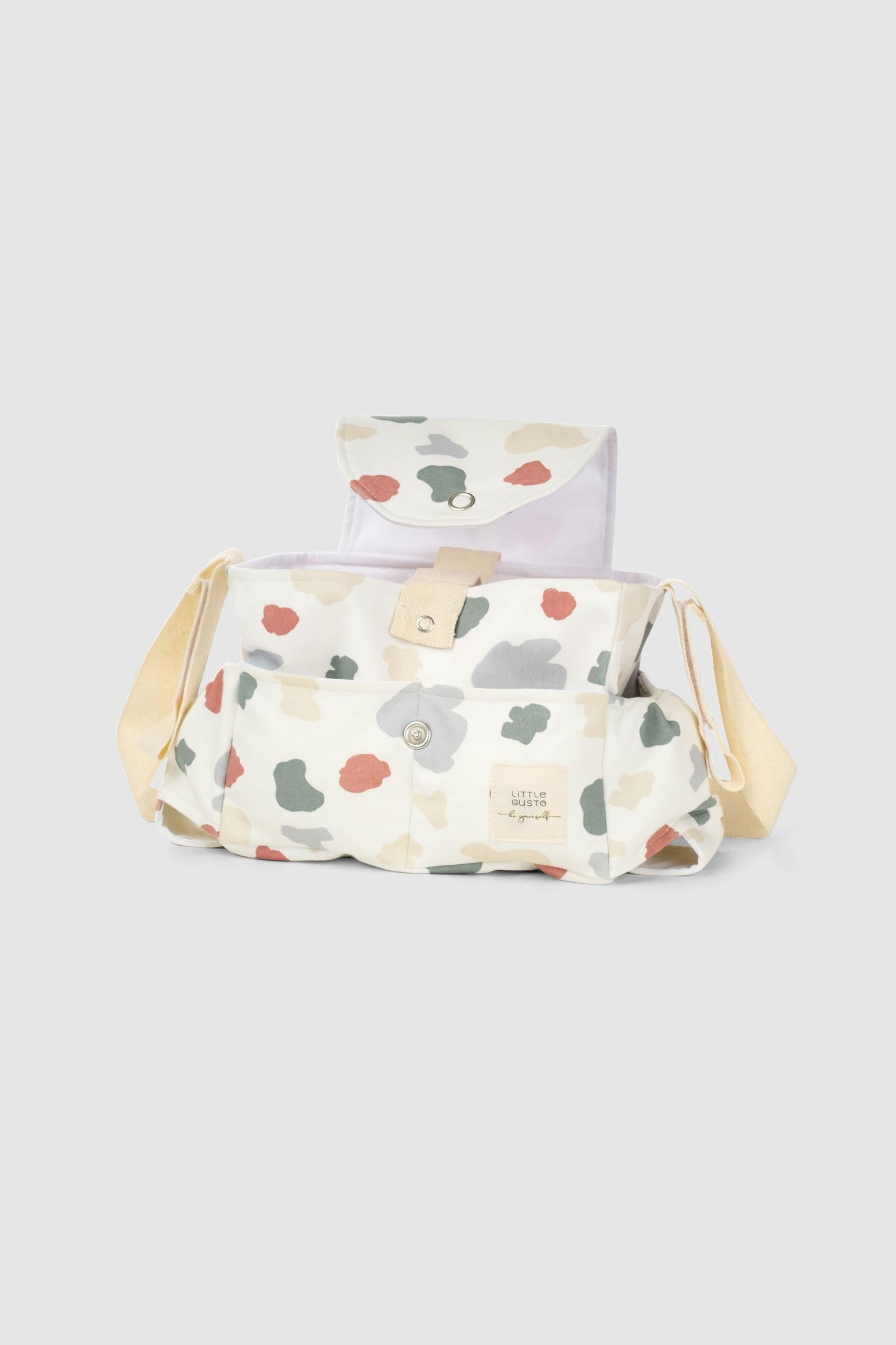 Sıvı Geçirmez Bebek Arabası Organizer Çantası Animal Desenli - Little Gusto -