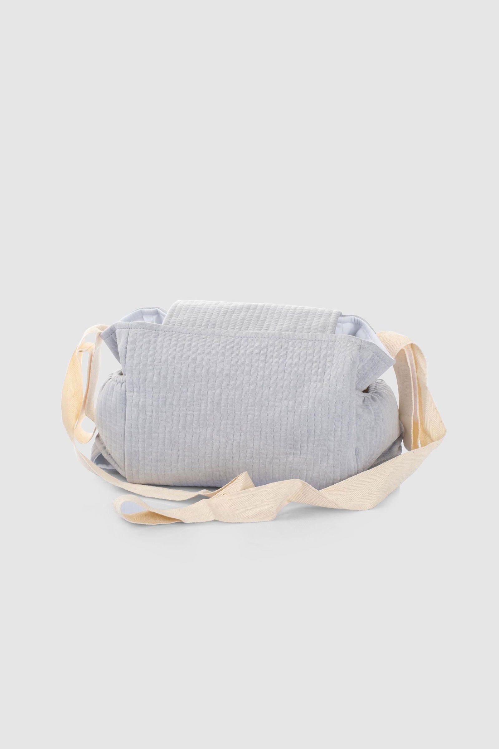 Sıvı Geçirmez Bebek Arabası Organizer Çantası Kapitone Gri Desenli - Little Gusto -