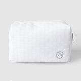 Sıvı geçirmez Fermuarlı Kapitone Organizer Çanta Beyaz - Little Gusto - Bebek Anne Çantası