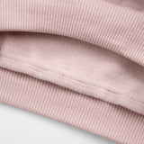 Organik Pamuklu İçi Tüylü Pembe Bebek Takımı