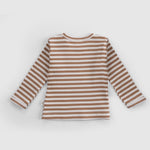 Organik Pamuklu  Kaşkorse  Modal Kahve Bebek Takımı