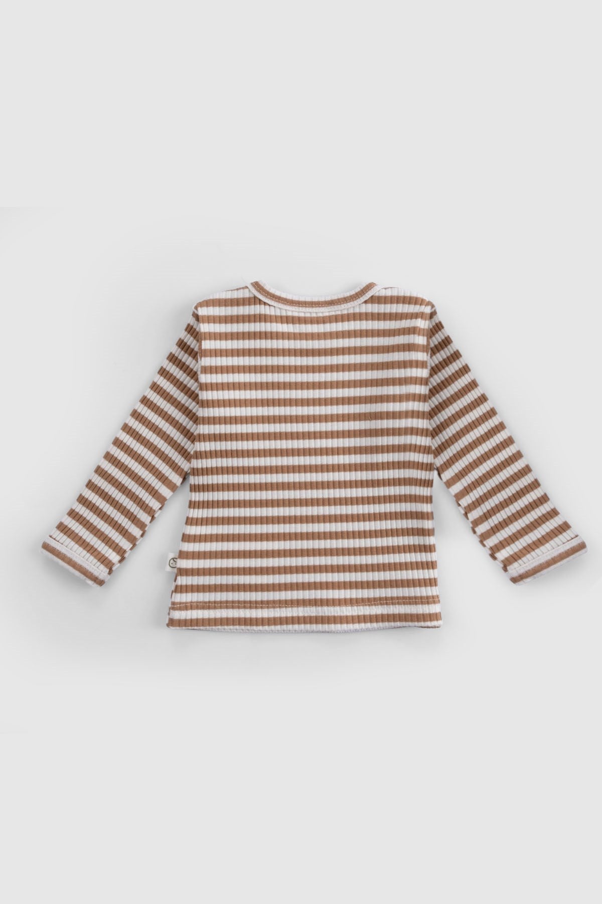 Organik Pamuklu  Kaşkorse  Modal Kahve Bebek Takımı