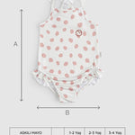 Askılı UV Korumalı Bebek Mayo Pembe Cosmos