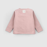 Organik Pamuklu Bebek Ceketi Pembe