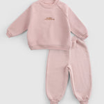 Organik Pamuklu Pembe Bebek Takımı