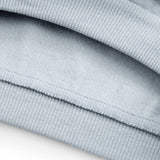 Organik Pamuklu İçi Tüylü Mavi Bebek Takımı