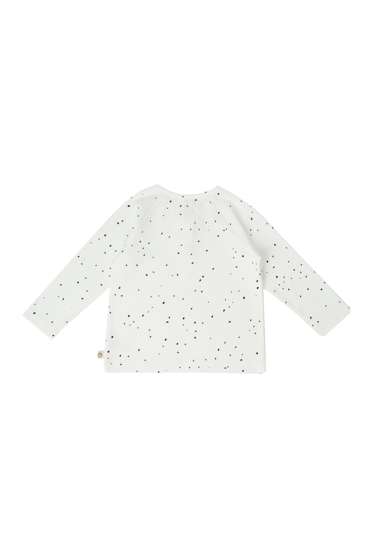 Bebek Pijama Takımı Cosmos Beyaz Organik Pamuk
