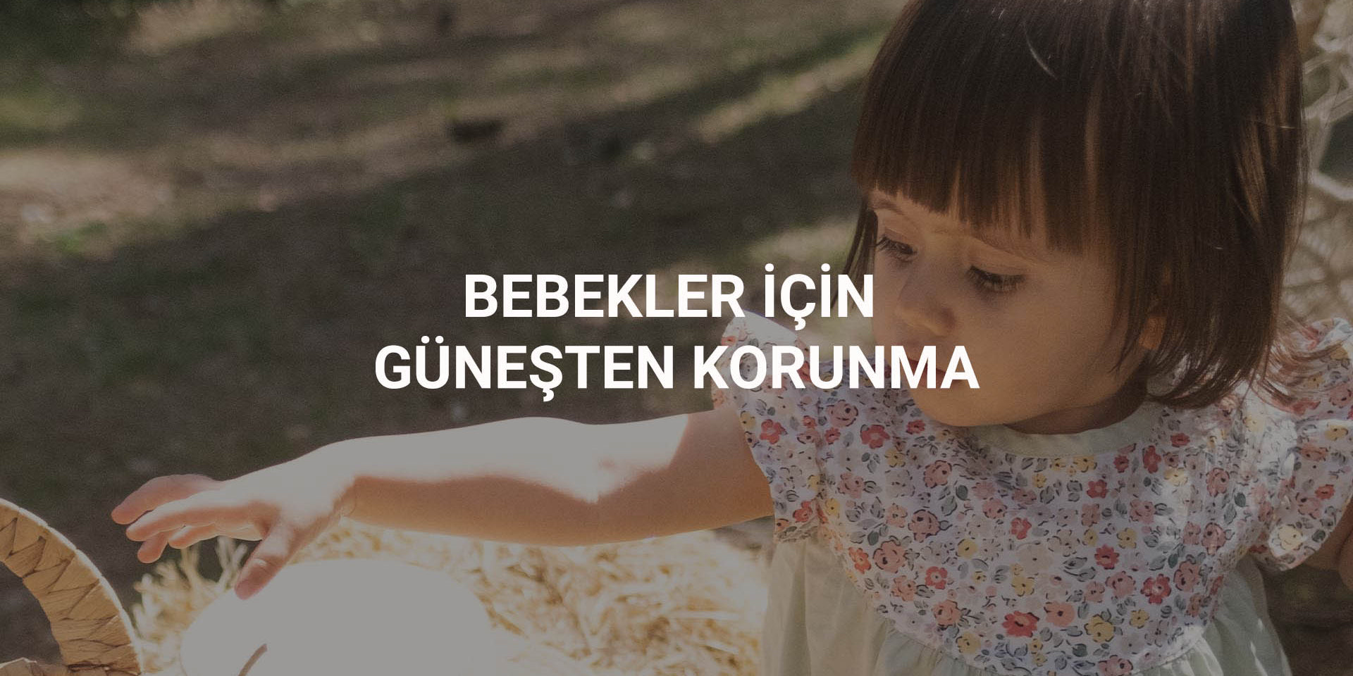 Bebekler İçin Güneşten Korunma Little Gusto