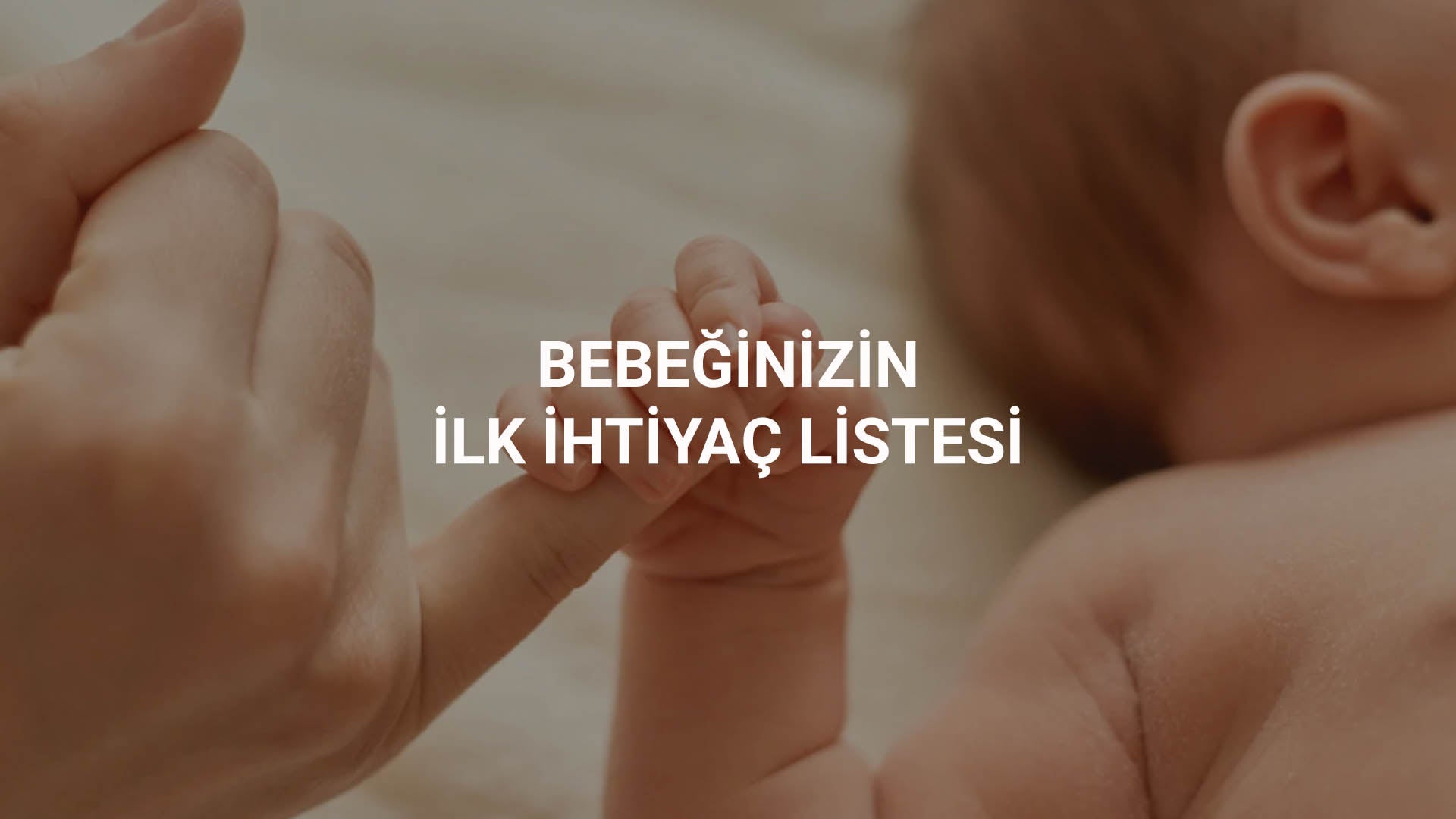 Doğum Sonrası Bebeğinizin İlk İhtiyaç Listesi Little Gusto