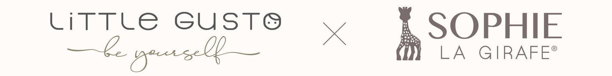 Little Gusto ve Sophie la girafe İş Birliği