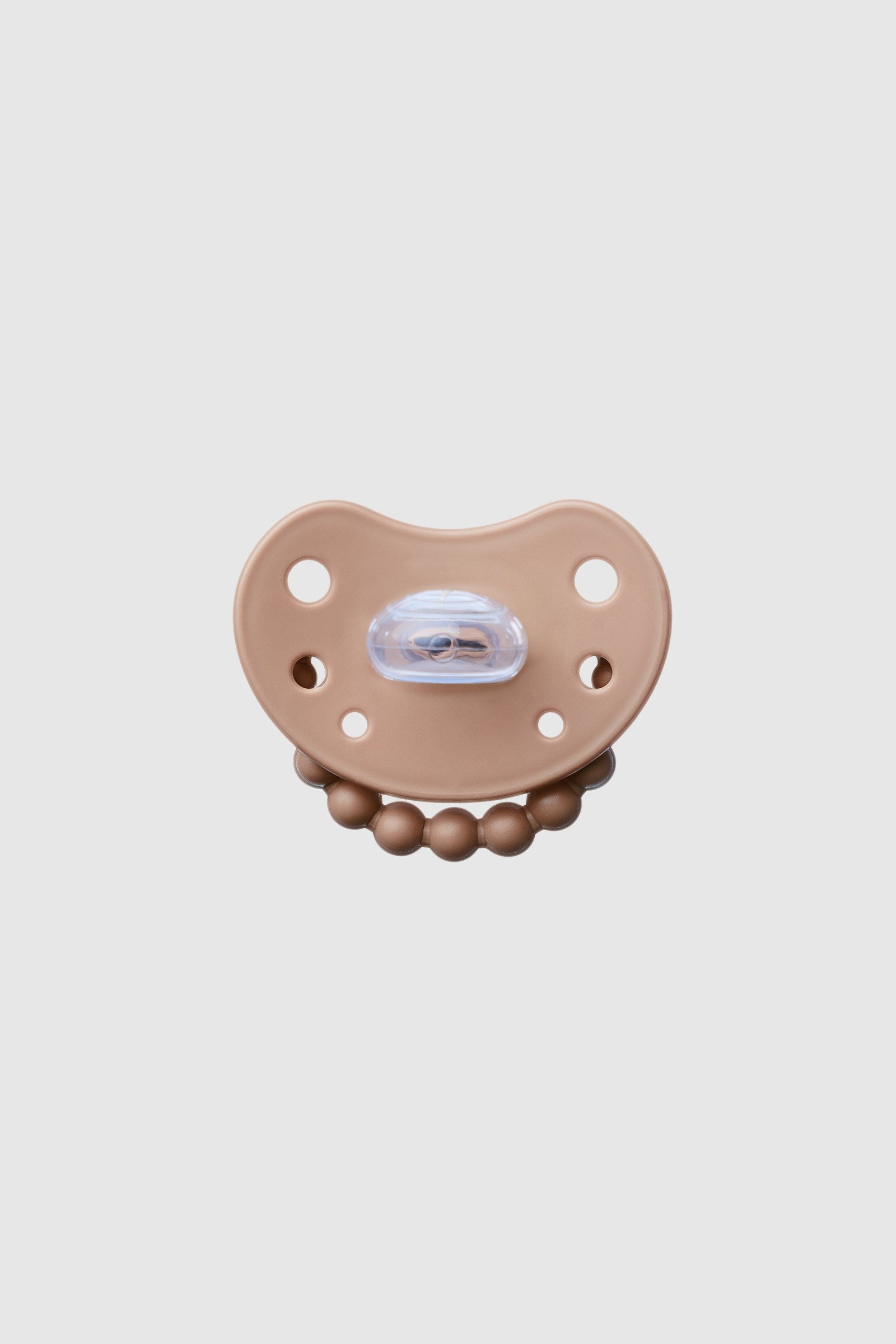 LUU Kids Positioning Ortodontik Medikal Silikon Emzik –  Milk Hazelnut