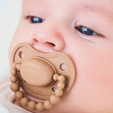 LUU Kids Positioning Ortodontik Medikal Silikon Emzik –  Milk Hazelnut
