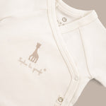 Sophie la girafe Organik Pamuk 2'li Kısa Kollu Kruvaze Zıbın