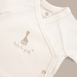 Sophie la girafe Organik Pamuk 2'li Kısa Kollu Kruvaze Zıbın