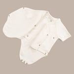 Sophie la girafe Organik Pamuk 2'li Kısa Kollu Kruvaze Zıbın