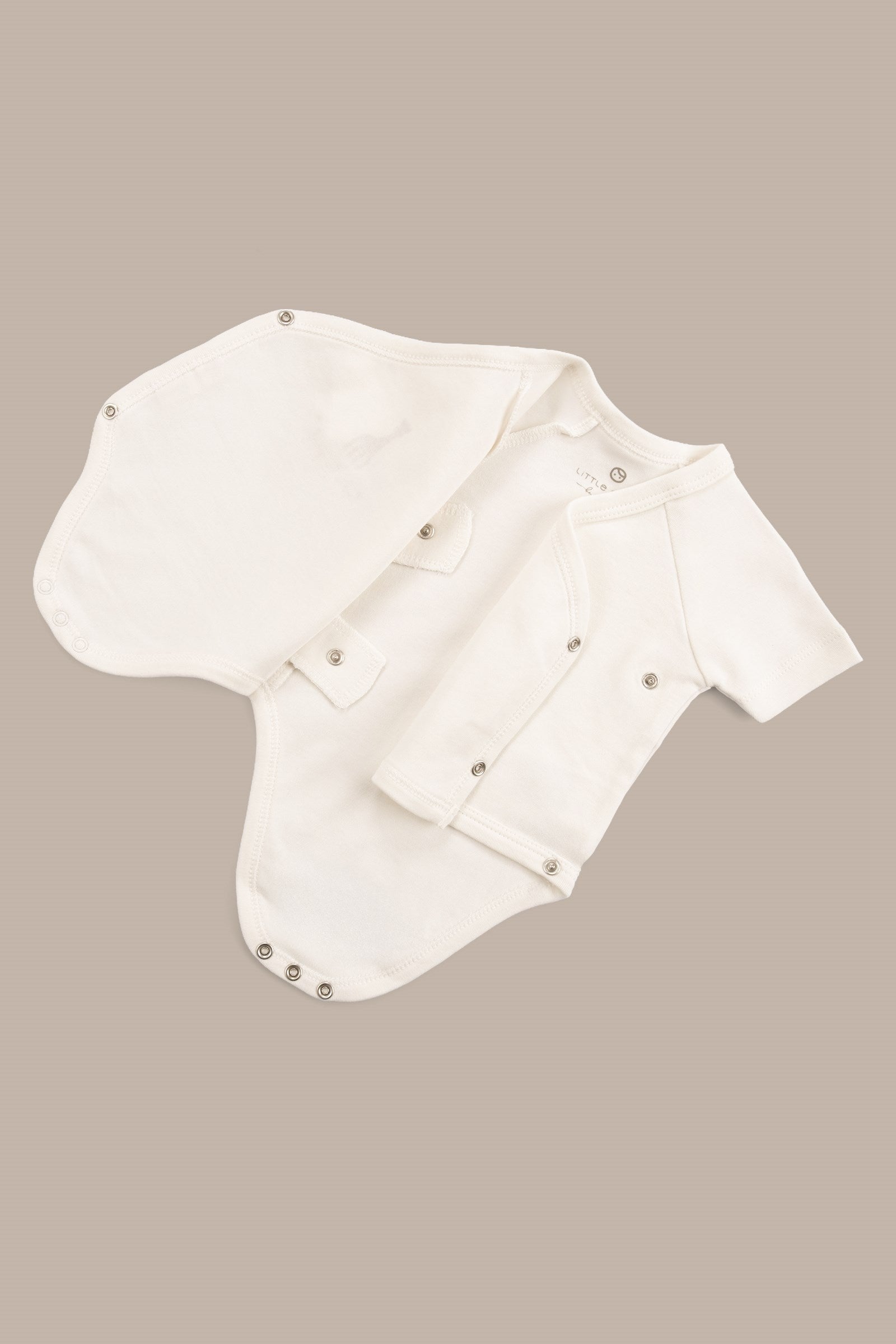 Sophie la girafe Organik Pamuk 2'li Kısa Kollu Kruvaze Zıbın