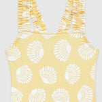 UV Korumalı Kız Çocuk Mayo Sunny Shells Mayo Sand Mother