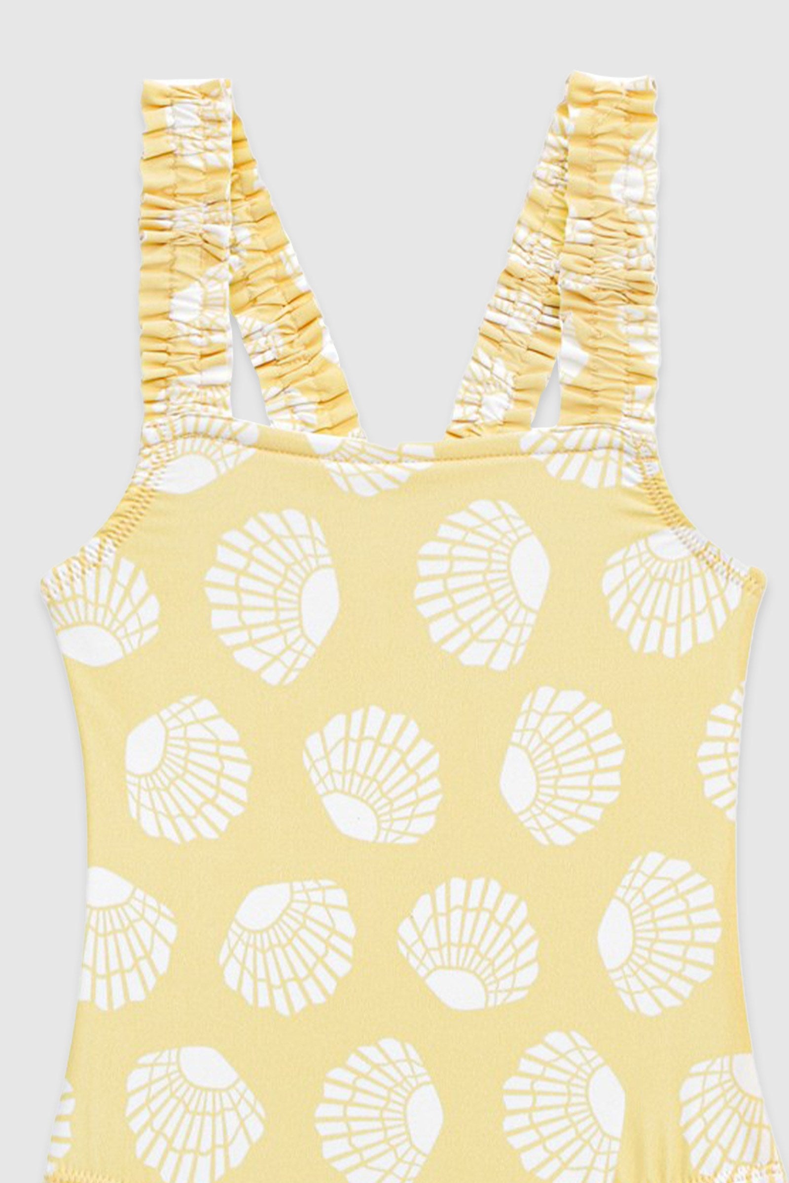 UV Korumalı Kız Çocuk Mayo Sunny Shells Mayo Sand Mother
