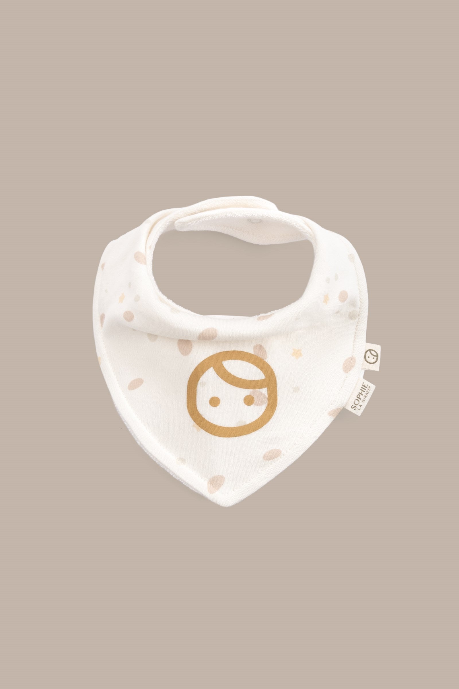 Sophie la girafe 2'li Sıvı Geçirmez Fular Önlük Seti