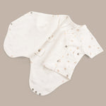 Sophie la girafe Organik Pamuk 2'li Kısa Kollu Kruvaze Zıbın