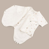 Sophie la girafe Organik Pamuk 2'li Kısa Kollu Kruvaze Zıbın