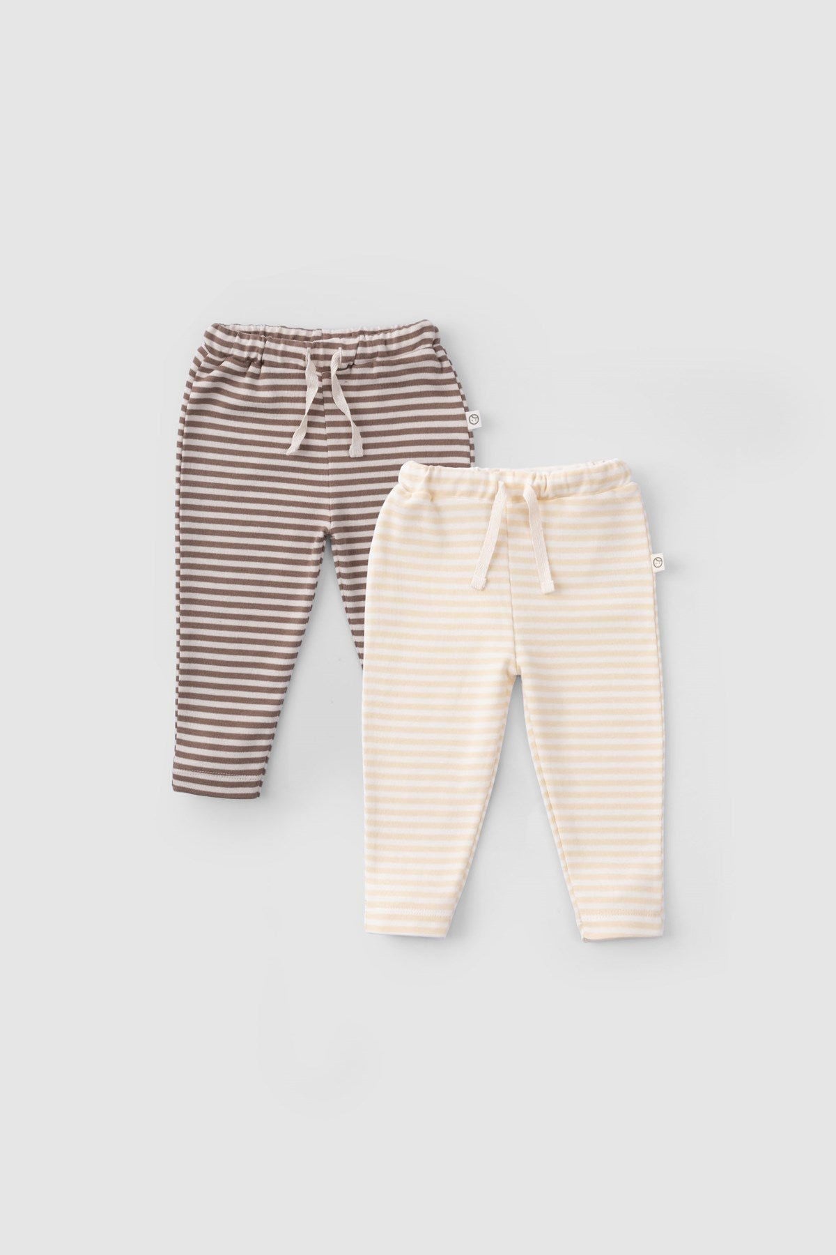 2'li Organik Pamuk Bebek Pantolonu Playtime - Little Gusto - Bebek Pantolon