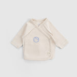 Ters Dikişli Organik Pamuk Ekru 10'lu Prematüre Bebek Seti