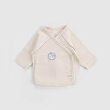 Ters Dikişli Organik Pamuk Ekru 10'lu Prematüre Bebek Seti