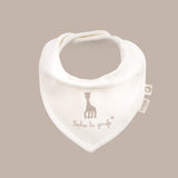 Sophie la girafe 2'li Sıvı Geçirmez Fular Önlük Seti